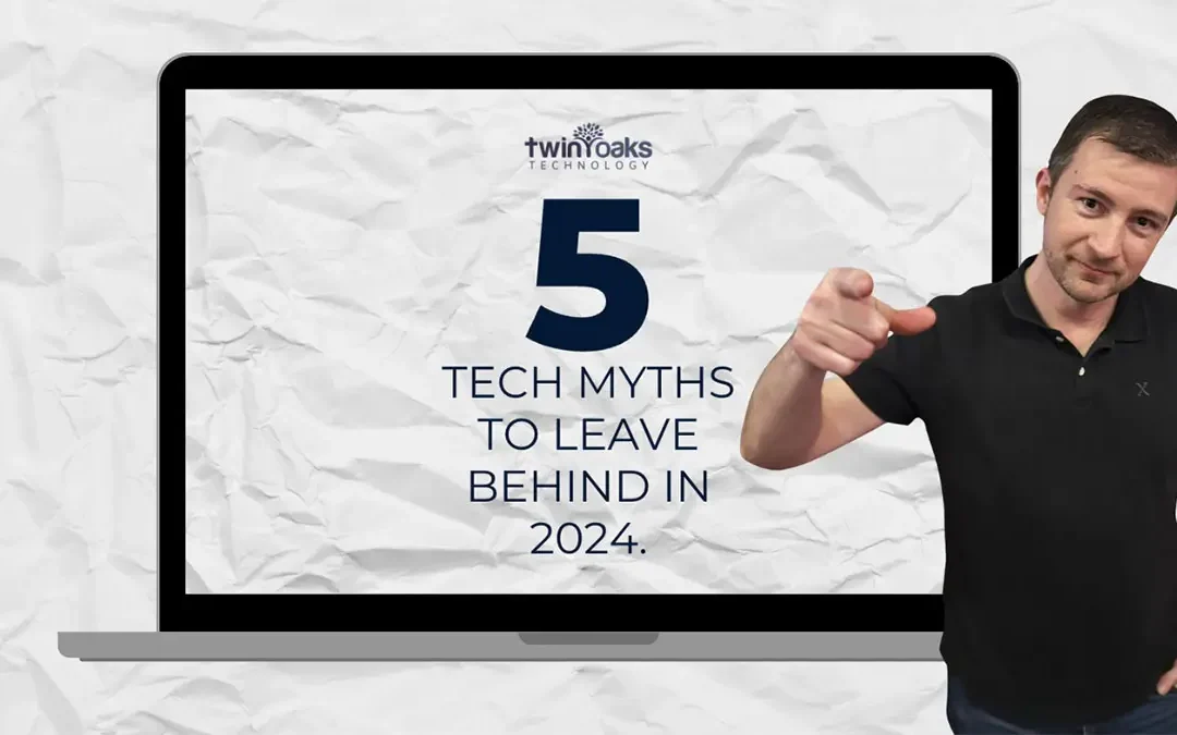 5 Tech Myths to Leave Behind in 2024