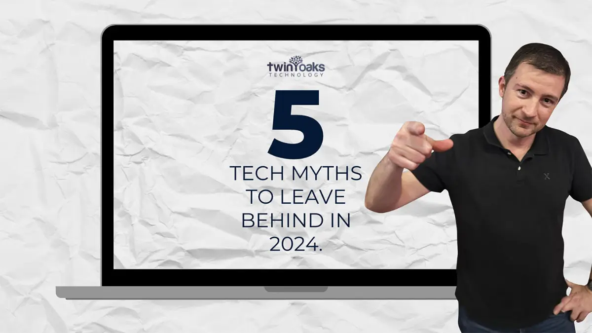 5 Tech Myths to Leave Behind in 2024